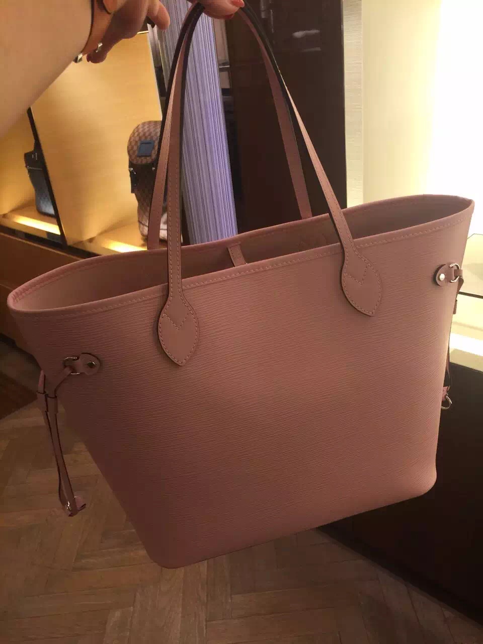 Louis Vuitton Neverfull Epi MM Bag M41324 Rose